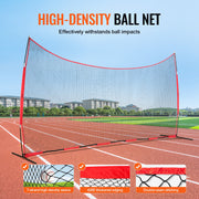 Barricade Backstop Net, 20x10 ft Ball Sports Barrier Netting, Portable Practice Equipment with Carry Bag, V952-DQW2010YC000EHXS0V0