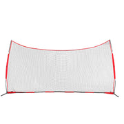 Barricade Backstop Net, 20x10 ft Ball Sports Barrier Netting, Portable Practice Equipment with Carry Bag, V952-DQW2010YC000EHXS0V0