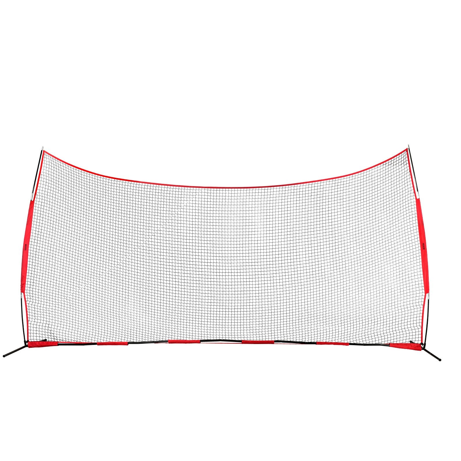 Barricade Backstop Net, 20x10 ft Ball Sports Barrier Netting, Portable Practice Equipment with Carry Bag, V952-DQW2010YC000EHXS0V0