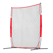 Barricade Backstop Net, 7x7 ft Ball Sports Barrier Netting, Portable Practice Equipment with Carry Bag, V952-DQW77YC00000P85CUV0