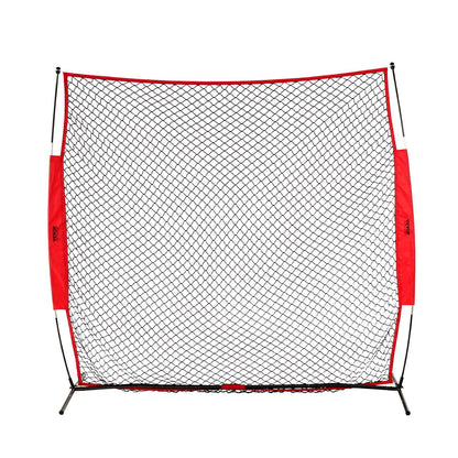 Barricade Backstop Net, 7x7 ft Ball Sports Barrier Netting, Portable Practice Equipment with Carry Bag, V952-DQW77YC00000P85CUV0