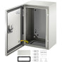 NEMA Steel Enclosure ,12 x 8 x 6\'\' NEMA 4X Steel Electrical Box, IP66 Waterproof & Dustproof, V952-DQXJSTCFS30X20X15V0