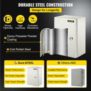 NEMA Steel Enclosure ,12 x 8 x 6\'\' NEMA 4X Steel Electrical Box, IP66 Waterproof & Dustproof, V952-DQXJSTCFS30X20X15V0