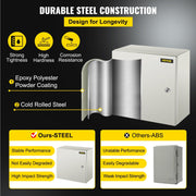 NEMA Steel Enclosure, 16 x 16 x 8\'\' NEMA 4X Steel Electrical Box, IP66 Waterproof & Dustproof, V952-DQXJSTCFS40X40X20V0
