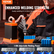 801D Battery Spot Welder 14.5KW Capacitor Energy Storage Pulse Spot Welder V952-DRDCDHJ030MMIXNR5V3