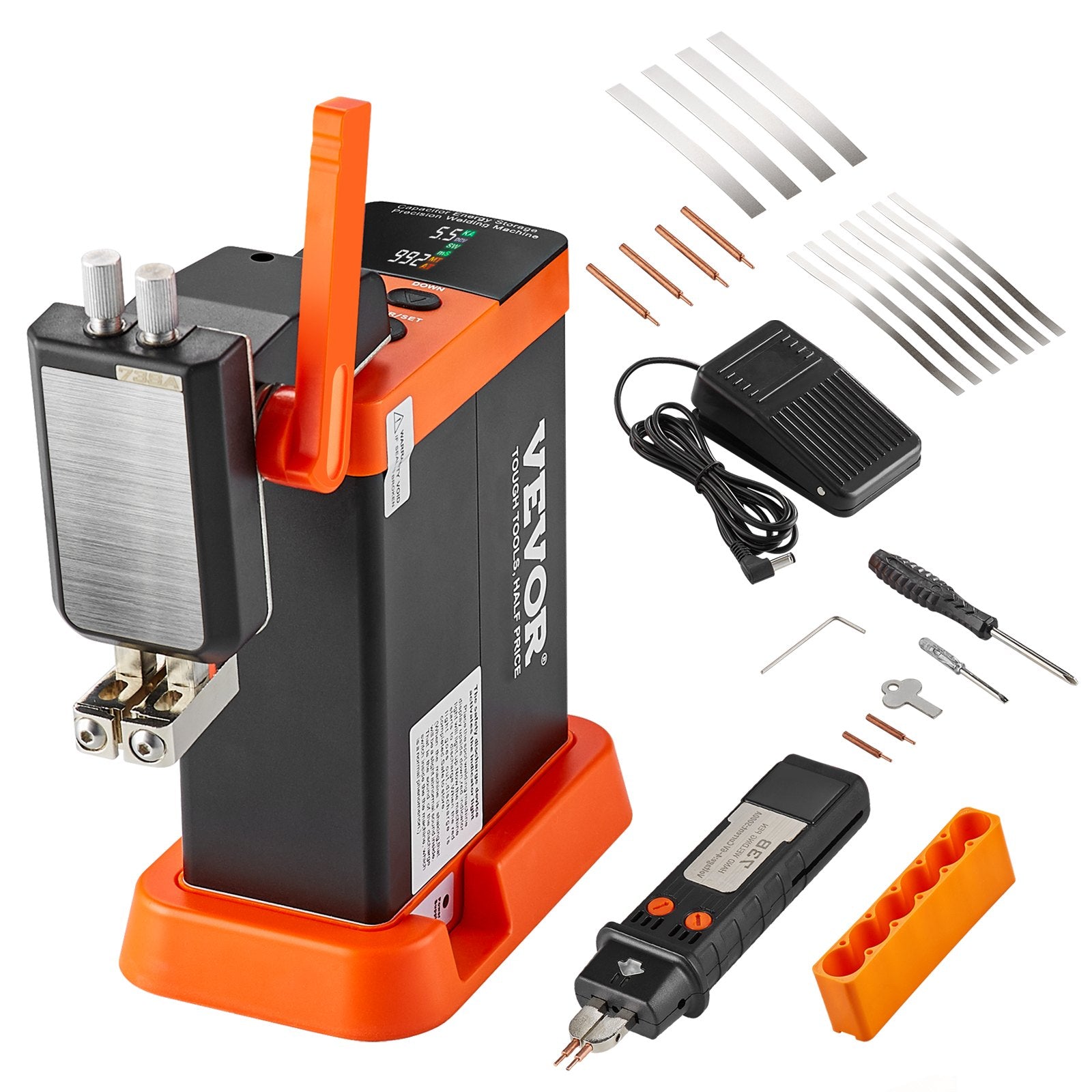801D Battery Spot Welder 14.5KW Capacitor Energy Storage Pulse Spot Welder V952-DRDCDHJ030MMIXNR5V3