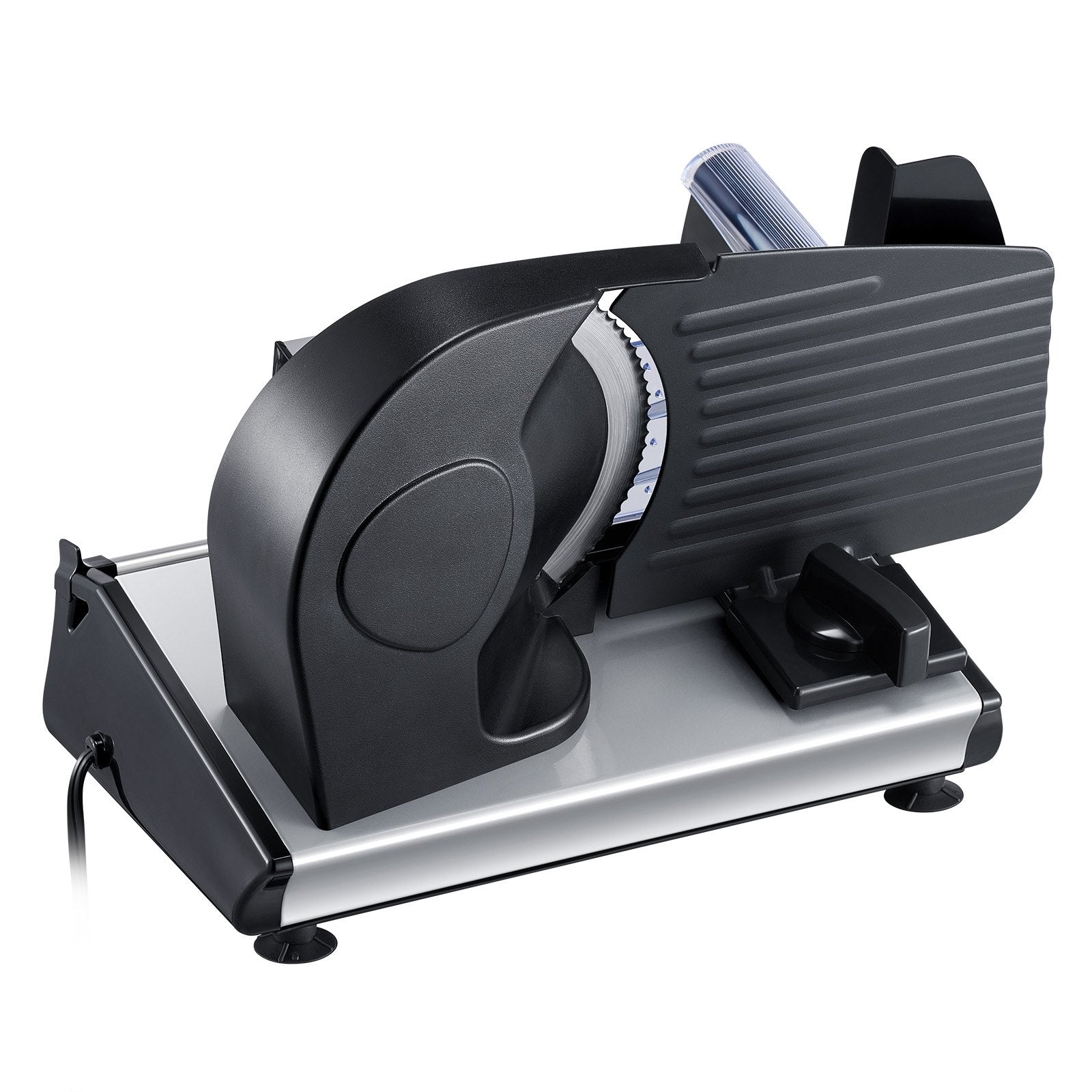 Meat Slicer 180W 190 mm Electric Deli Food Slicer for Meat Bread Cheese V952-DRQPJ180WSDPGJYA2V3