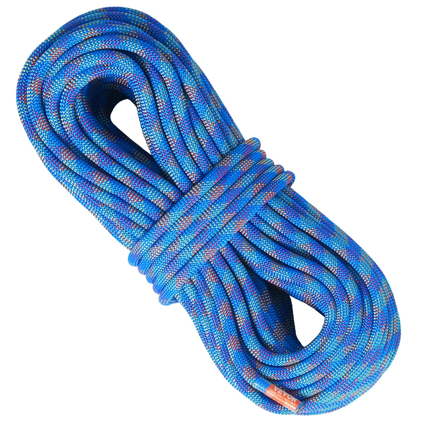 10.2mm Dynamic Climbing Rope, 40M(131ft) Outdoor Rock Climbing Rope 25KN Breaking Tension, Stretchable Fiber V952-DSDLS131YC103J6V8V0