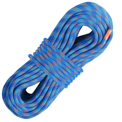 10.2mm Dynamic Climbing Rope, 50M(164ft) Outdoor Rock Climbing Rope 25KN Breaking Tension, Stretchable Fiber V952-DSDLS164YC107FCF4V0