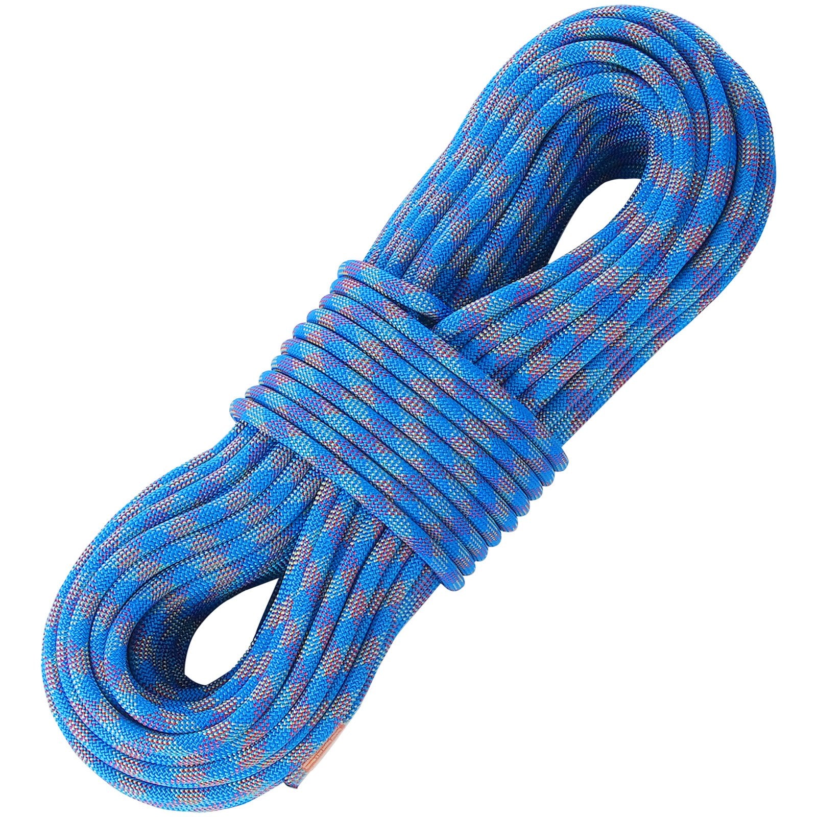 10.2mm Dynamic Climbing Rope, 70M(230ft) Outdoor Rock Climbing Rope 25KN Breaking Tension, Stretchable Fiber V952-DSDLS230YC10DESE6V0