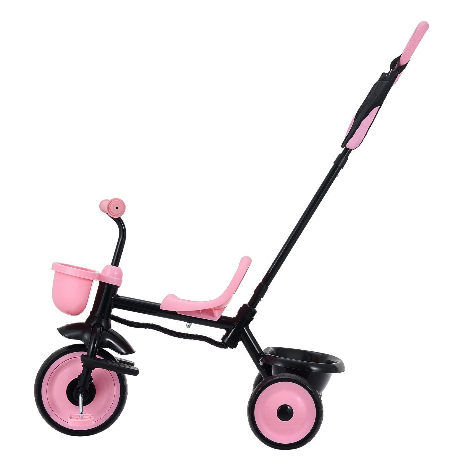 Toddler Tricycle & Stroller for 18 Months to 5 Year Old, Kids Trike with Parent Push Handle, Adjustable Seat V952-DSTGBDDPHLLBNEG56001V0