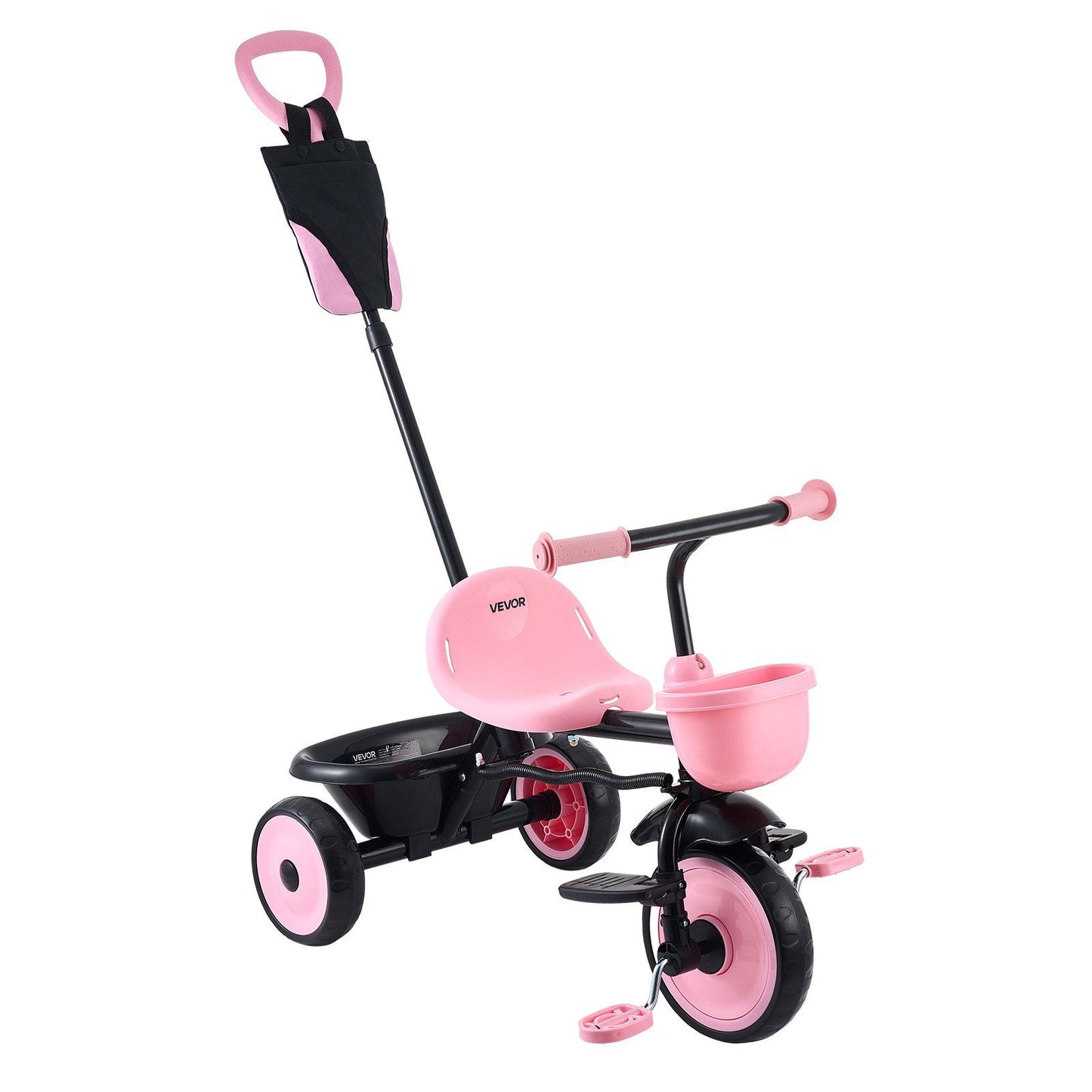 Toddler Tricycle & Stroller for 18 Months to 5 Year Old, Kids Trike with Parent Push Handle, Adjustable Seat V952-DSTGBDDPHLLBNEG56001V0