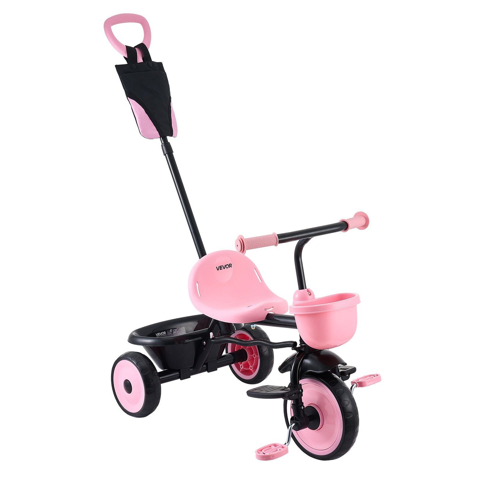 Toddler Tricycle & Stroller for 18 Months to 5 Year Old, Kids Trike with Parent Push Handle, Adjustable Seat V952-DSTGBDDPHLLBNEG56001V0