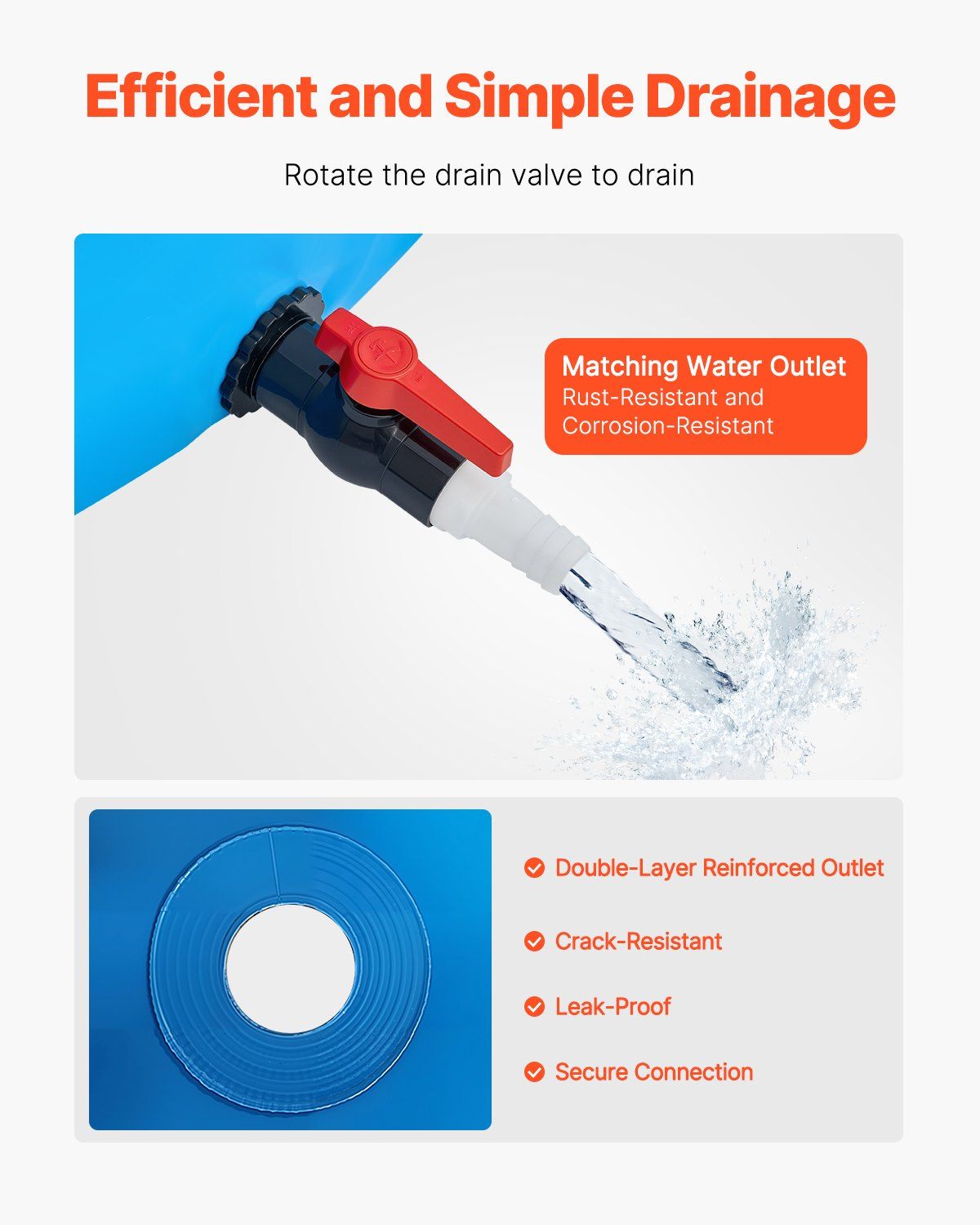 Canvas Fish Pond, 1700 L Capacity Above Ground Fish Pond, Foldable PVC Koi Tank, Round Goldfish Tank with V952-DSYCLS15MZJ1IJQEO001V0