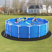 15ft Round Pool Liner Pad, Pool Liner Pad for Above Ground Swimming Pools, Extra-Thick Pool Mat, Prevents V952-DSYYCDDROUNDEZARE001V0