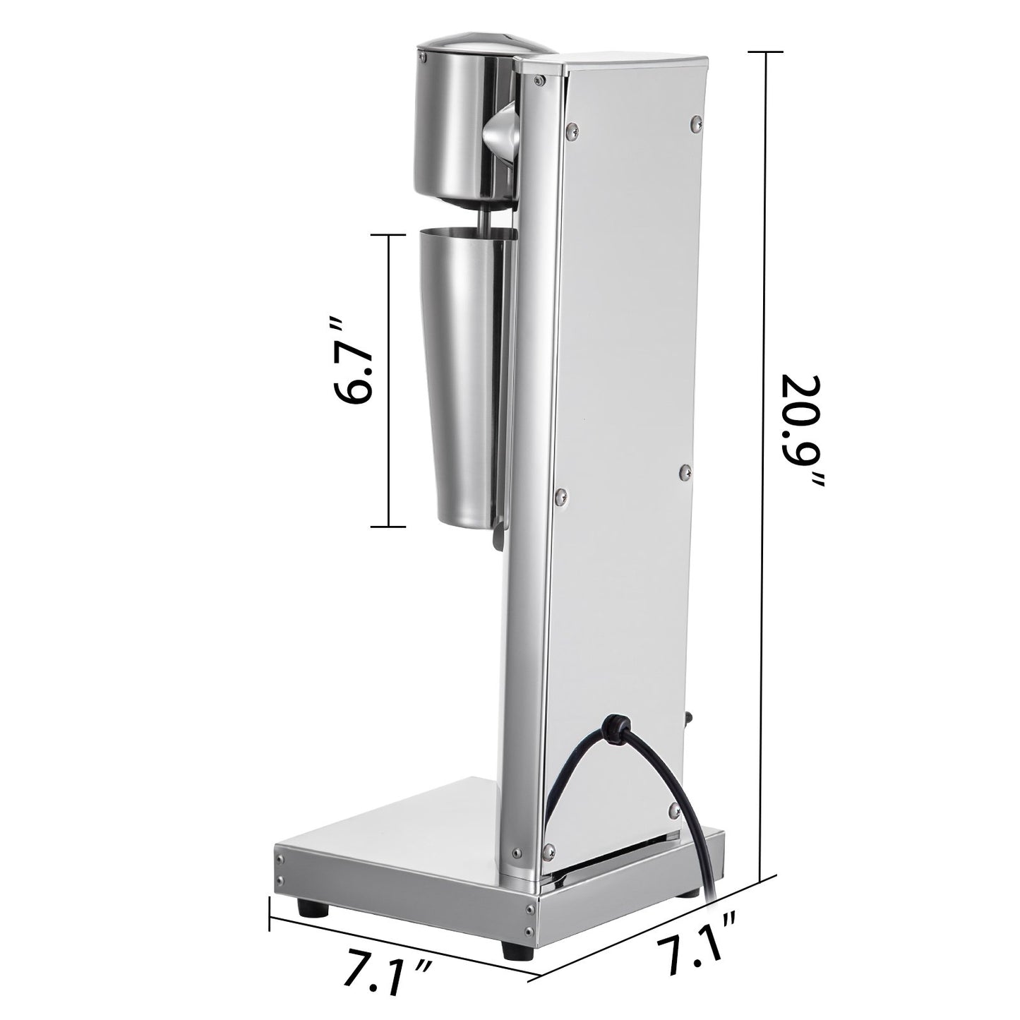 Milkshake Maker Kit, Electric Milkshake Maker, Stainless Steel Milkshake Machine V952-DTNXJPTYS00000001V3