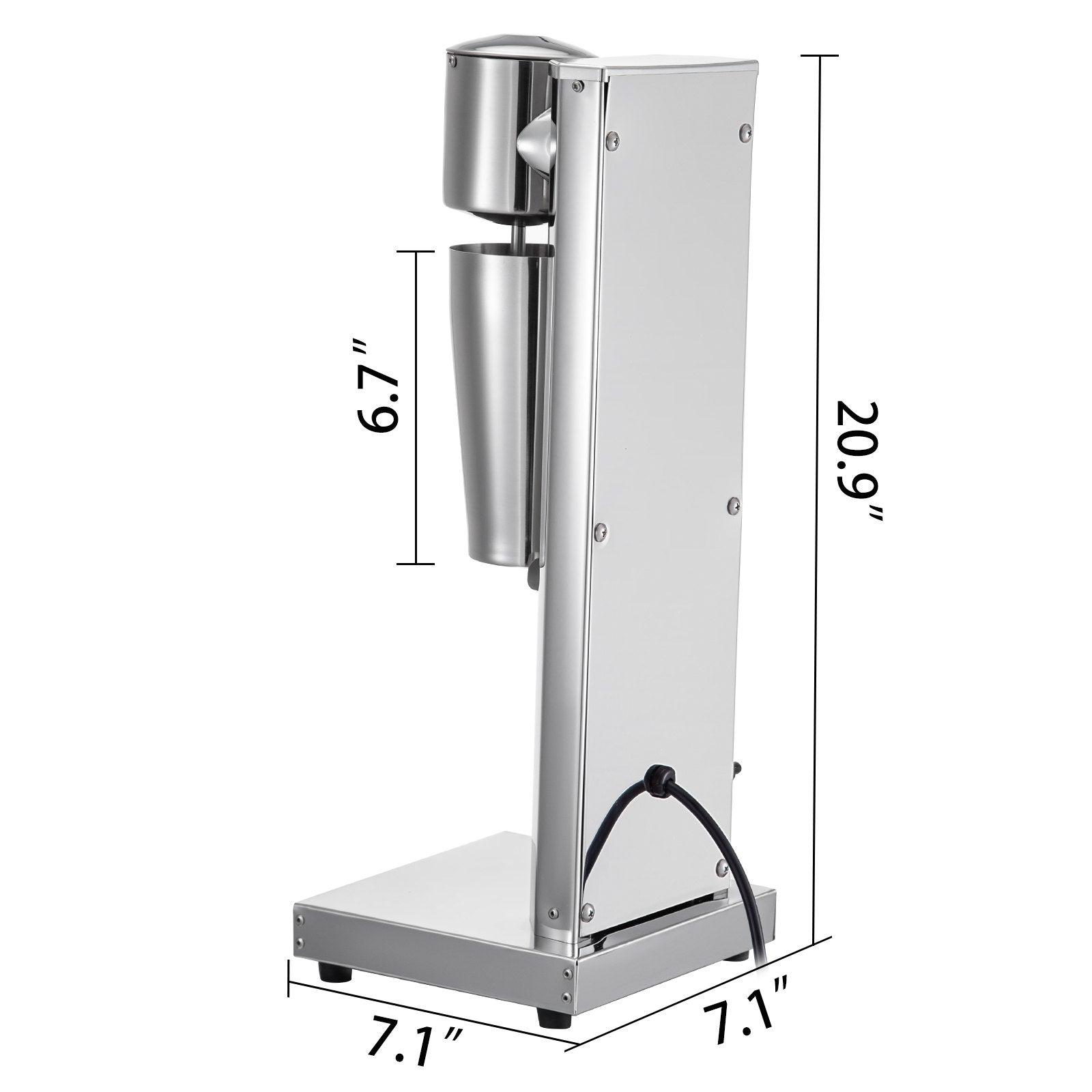 Milkshake Maker Kit, Electric Milkshake Maker, Stainless Steel Milkshake Machine V952-DTNXJPTYS00000001V3