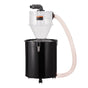 Cyclone Dust Separator with Metal Tank, 4" Retrofit Cyclone Separator for Dust Collectors, ABS Dust Deputy V952-DTXFCCQTJZXBLCKLWV0