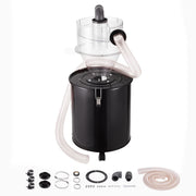Cyclone Dust Separator with Metal Tank, 4" Retrofit Cyclone Separator for Dust Collectors, ABS Dust Deputy V952-DTXFCCQTJZXBLCKLWV0