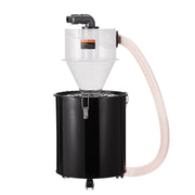 Cyclone Dust Separator with Metal Tank, 4" Retrofit Cyclone Separator for Dust Collectors, ABS Dust Deputy V952-DTXFCCQTJZXBLCKLWV0