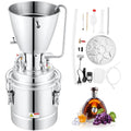 10L Alcohol Distiller Machine Brewing Equipment DIY Whiskey Home Still V952-DTZLQB10L220VC697V3
