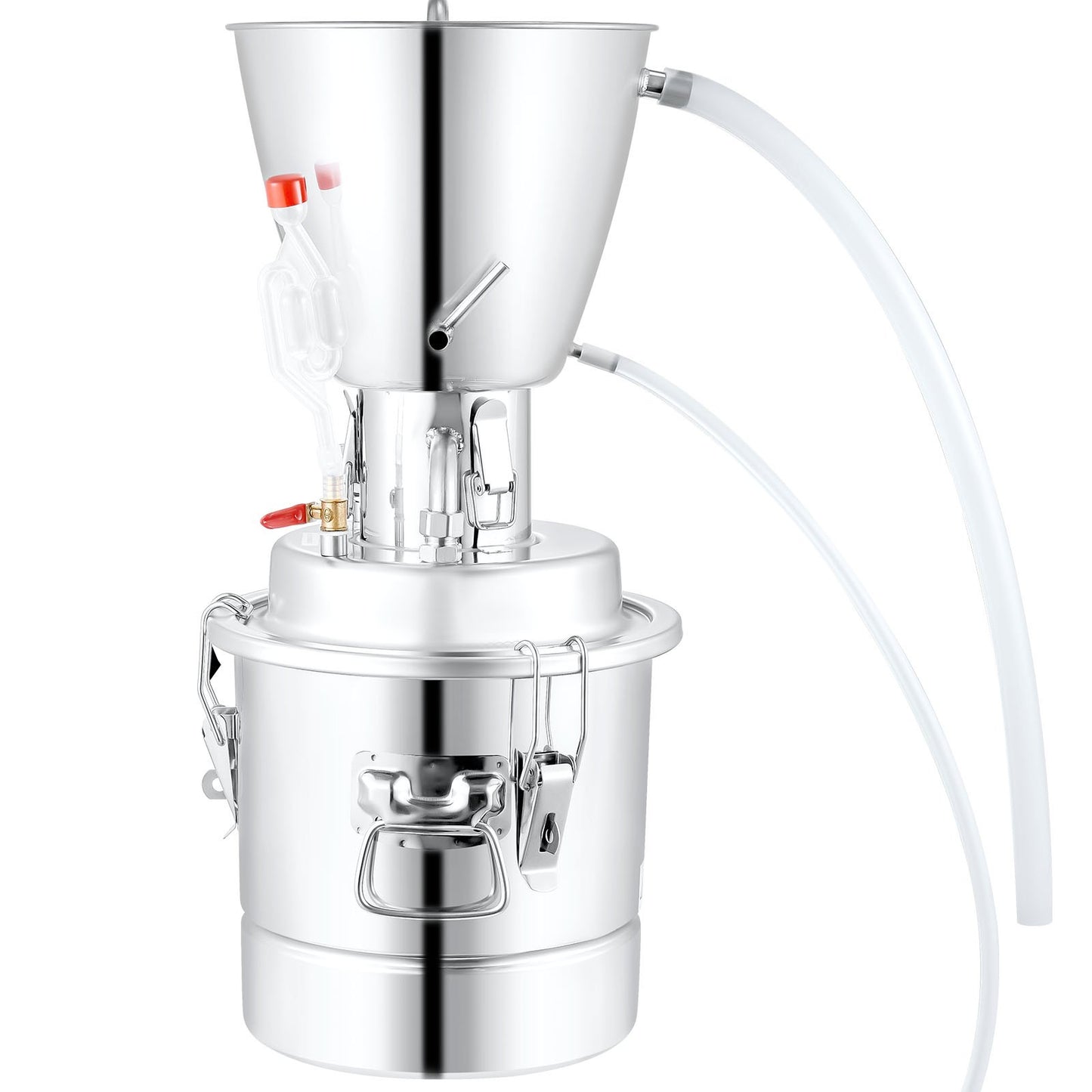 10L Alcohol Distiller Machine Brewing Equipment DIY Whiskey Home Still V952-DTZLQB10L220VC697V3