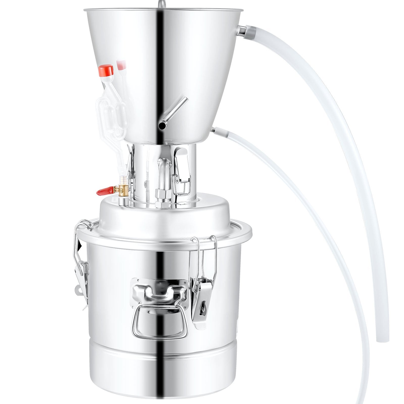 10L Alcohol Distiller Machine Brewing Equipment DIY Whiskey Home Still V952-DTZLQB10L220VC697V3