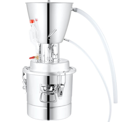 10L Alcohol Distiller Machine Brewing Equipment DIY Whiskey Home Still V952-DTZLQB10L220VC697V3
