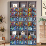 Media Storage Cabinet, 9-layer DVD Shelf Holds up to 756 CDs, Adjustable CD Shelves 27 Compartments, Protects V952-DVDCDCCJKFS2574OVV0