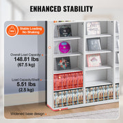 Media Storage Cabinet, 9-layer DVD Shelf Holds up to 756 CDs, Adjustable CD Shelves 27 Compartments, Protects V952-DVDCDCCJKFS26LT9HV0