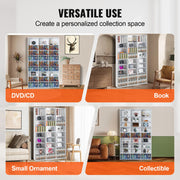 Media Storage Cabinet, 9-layer DVD Shelf Holds up to 756 CDs, Adjustable CD Shelves 27 Compartments, Protects V952-DVDCDCCJKFS26LT9HV0