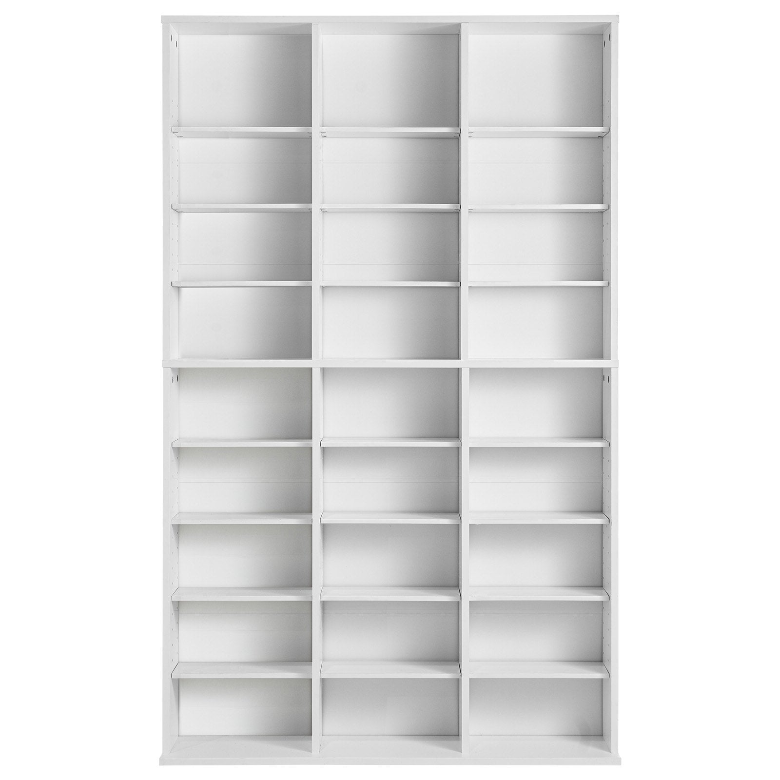 Media Storage Cabinet, 9-layer DVD Shelf Holds up to 756 CDs, Adjustable CD Shelves 27 Compartments, Protects V952-DVDCDCCJKFS26LT9HV0