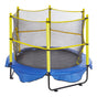 5FT Trampoline for Kids, 60" Indoor Outdoor Trampoline with Safety Enclosure Net, Basketball Hoop and Ocean V952-DWYXBC5YCDWYPRW3SV0