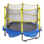 5FT Trampoline for Kids, 60" Indoor Outdoor Trampoline with Safety Enclosure Net, Basketball Hoop and Ocean V952-DWYXBC5YCDWYPRW3SV0