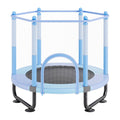 60" Kids Trampoline, 5FT Indoor Outdoor Trampoline, Mini Toddler Recreational Trampolinewith Safety Enclosure V952-DWYXBC60YCDW6KFK8V0