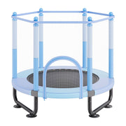 60" Kids Trampoline, 5FT Indoor Outdoor Trampoline, Mini Toddler Recreational Trampolinewith Safety Enclosure V952-DWYXBC60YCDW6KFK8V0