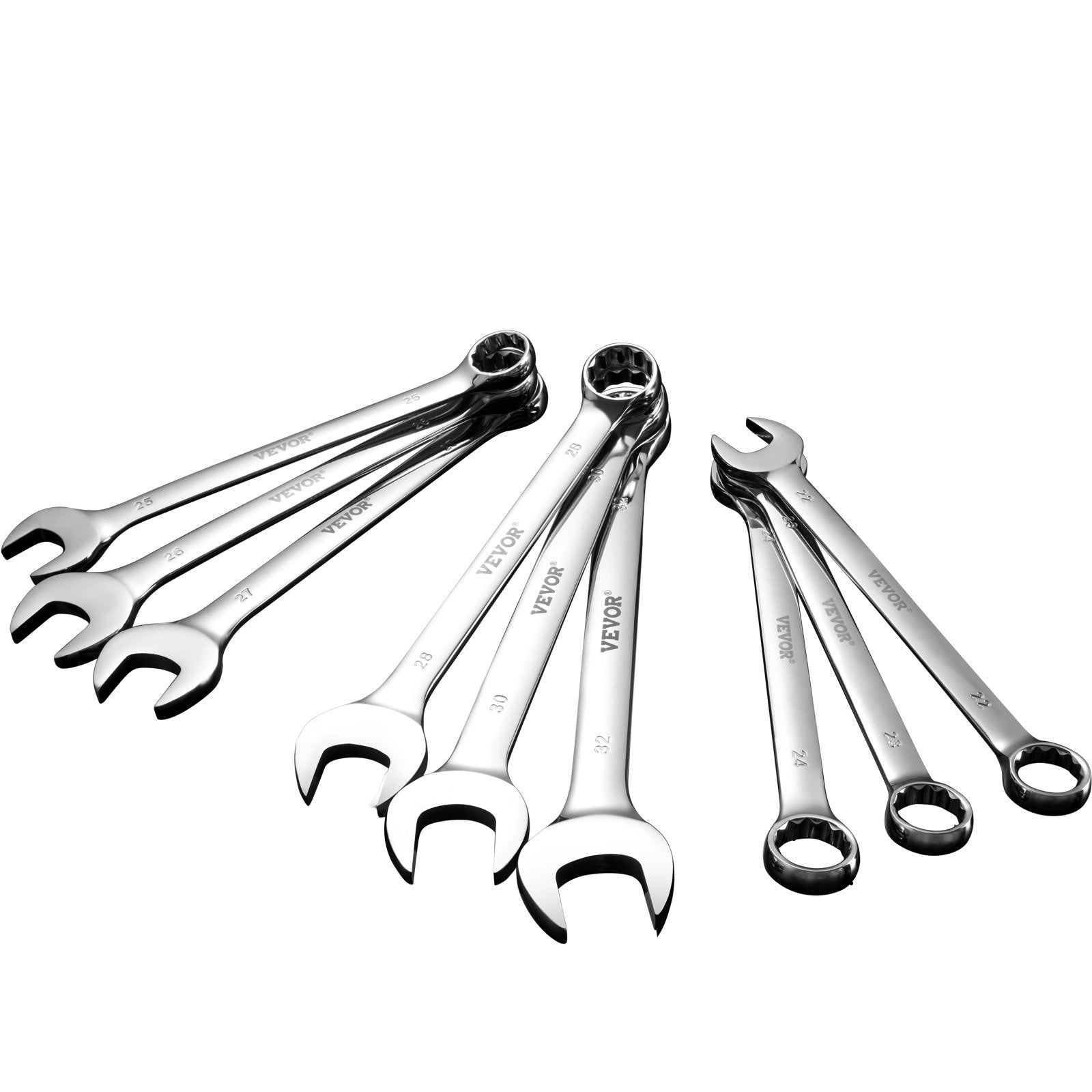 Combination Wrench Set 25-Piece Metric 6 mm to 32 mm with Roll-up Pouch V952-DXBSTZGDK25P2B3VYV0