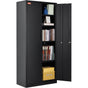Metal Storage Cabinet with 2 Magnetic Doors and 4 Adjustable Shelves, 90 kg Capacity per Shelf, Locking Steel V952-DXCWJCQHY5180QYF4V0