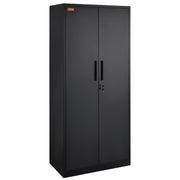 Metal Storage Cabinet with 2 Magnetic Doors and 4 Adjustable Shelves, 90 kg Capacity per Shelf, Locking Steel V952-DXCWJCQHY5180QYF4V0