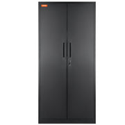 Metal Storage Cabinet with 2 Magnetic Doors and 4 Adjustable Shelves, 90 kg Capacity per Shelf, Locking Steel V952-DXCWJCQHY5180QYF4V0