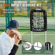 9 Hole Baseball Softball Pitching Net 9 Pocket Hitting Practice 21"x29" V952-DXGBQTQW20305NNUEV0
