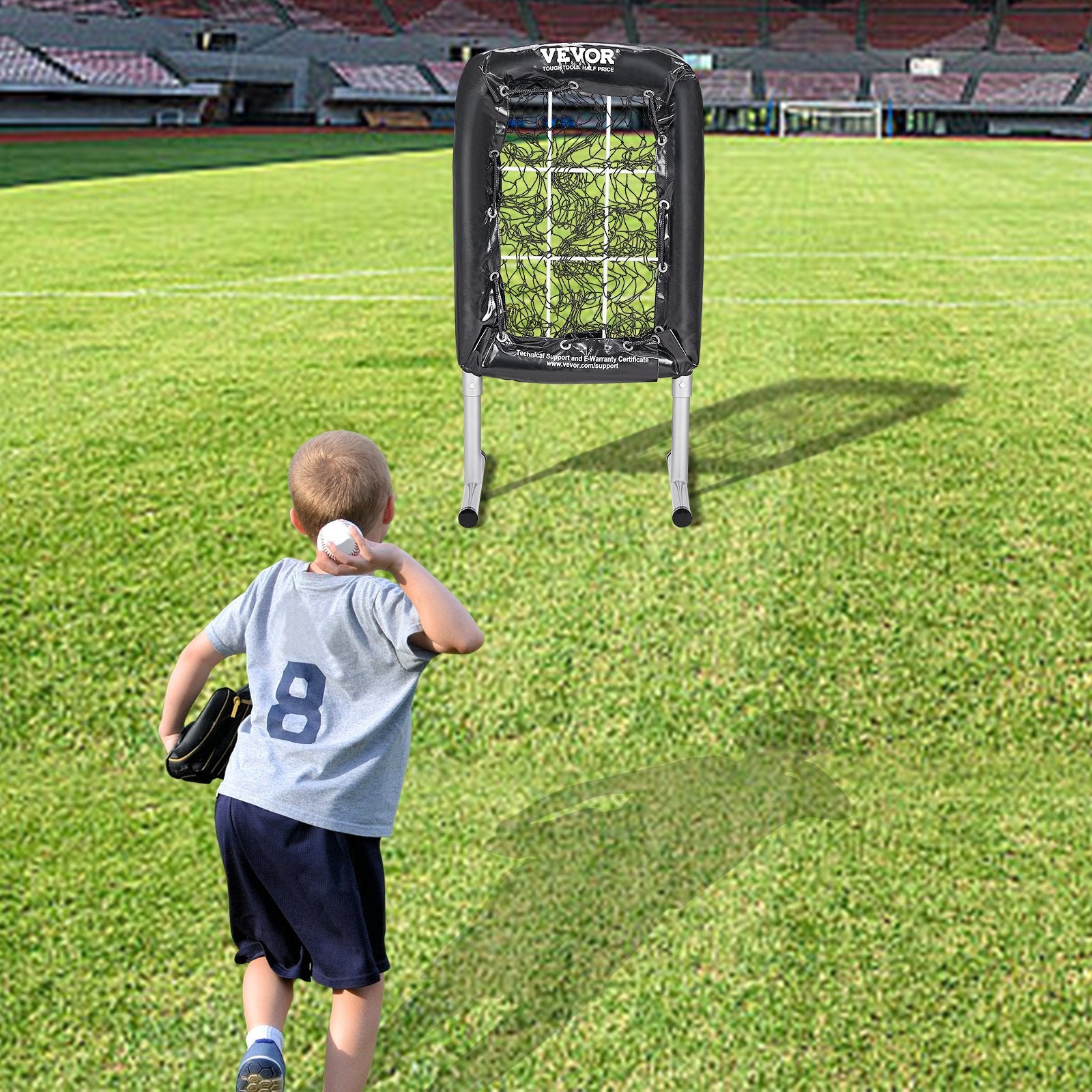 9 Hole Baseball Softball Pitching Net 9 Pocket Hitting Practice 21"x29" V952-DXGBQTQW20305NNUEV0