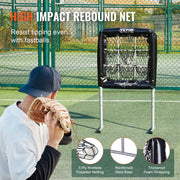 9 Hole Baseball Softball Pitching Net 9 Pocket Hitting Practice 28"x27" V952-DXGBQTQW2826IBCOYV0
