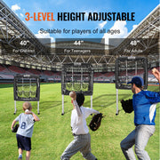 9 Hole Baseball Softball Pitching Net 9 Pocket Hitting Practice 28"x27" V952-DXGBQTQW2826IBCOYV0