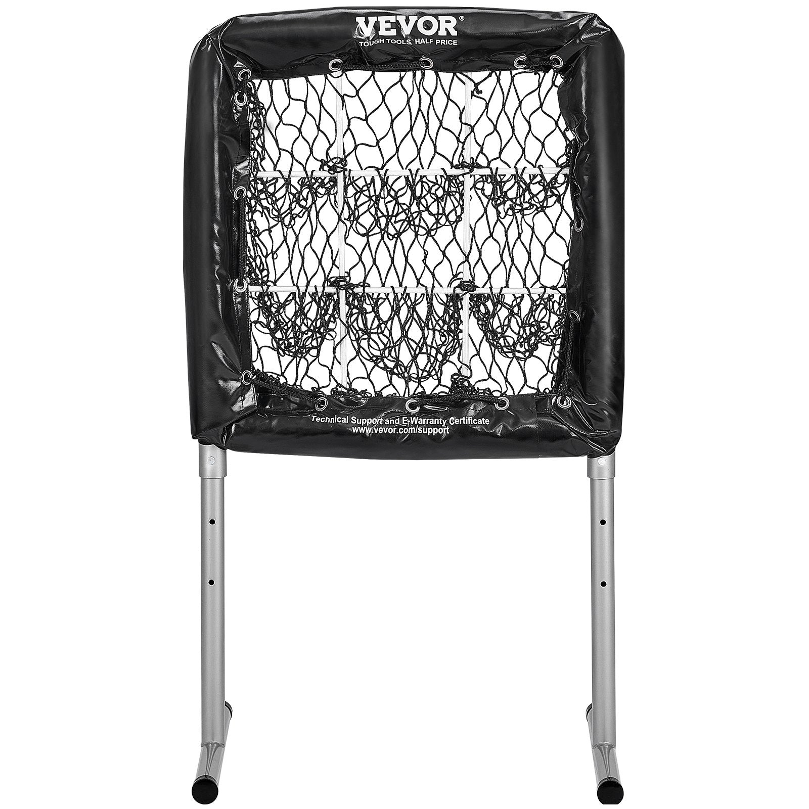 9 Hole Baseball Softball Pitching Net 9 Pocket Hitting Practice 28"x27" V952-DXGBQTQW2826IBCOYV0