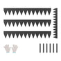 Steel Landscape Edging, 4 Packs 40 x 6 in Rust-Resistant Metal Landscape Edging, Bendable Garden Edging V952-DXGJSPZ4PCS4ABKUJV0