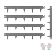 Steel Landscape Edging, 5 Packs 990 x 156 mm Rust-Resistant Metal Landscape Edging, Bendable Garden Edging V952-DXGJSPZ5PCS3COSP7V0