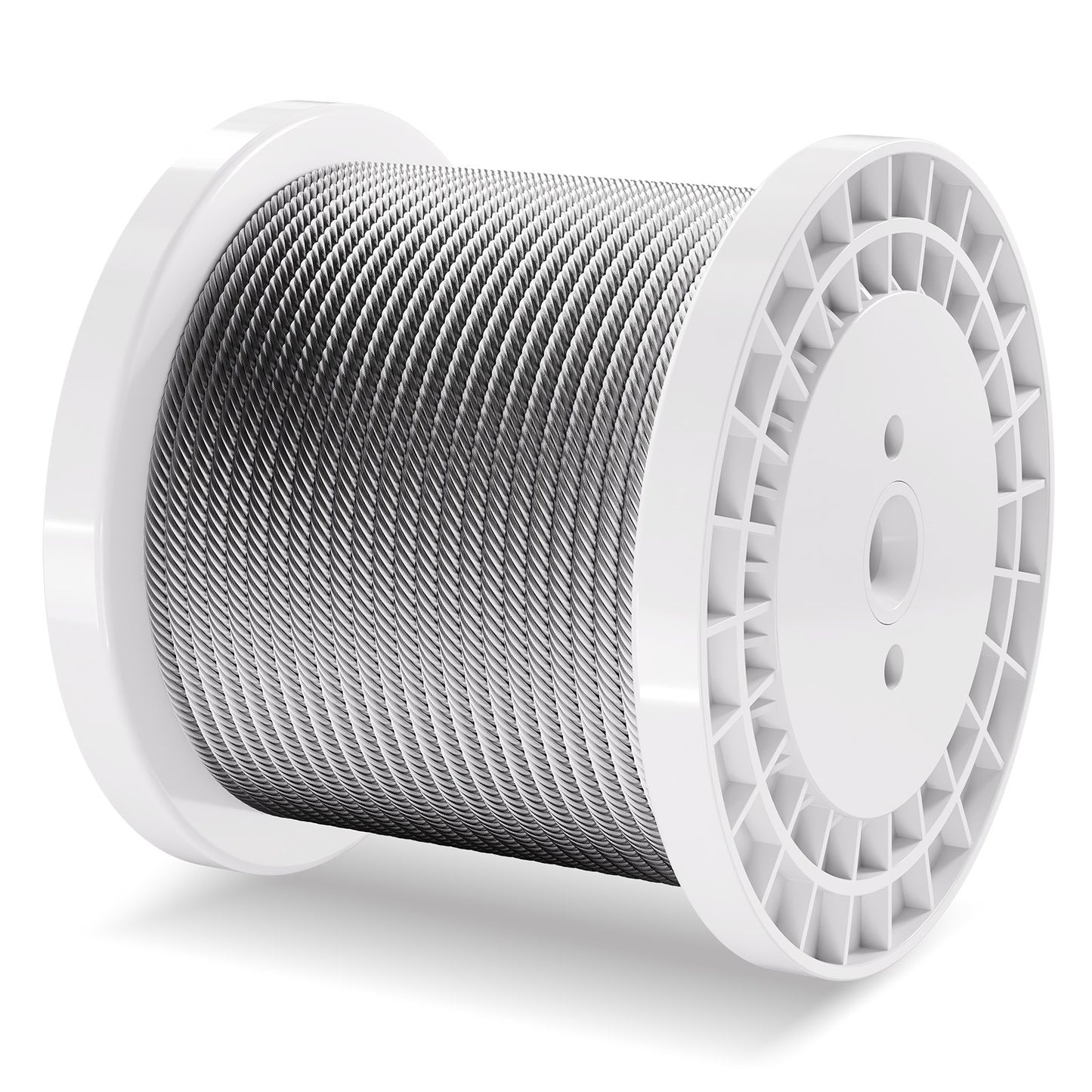 Carbon Steel Cable 6.35 mm 7 x 19 Steel Wire Rope 76.2 m Cable Railing V952-DXGSSDXQT14I95RCZV0