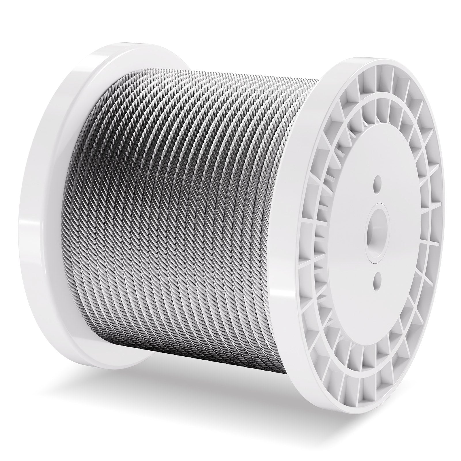 Carbon Steel Cable 6.35 mm 7 x 19 Steel Wire Rope 76.2 m Cable Railing V952-DXGSSDXQT14I95RCZV0