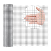 Hardware Cloth, 12.7mm 610mmx7.62m 19 Gauge, Hot Dipped Galvanized Wire Mesh Roll, Chicken Wire Fencing, Wire V952-DXGSWL24IN25CF4GSV0